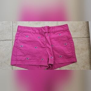Vineyard Vines Fuchsia Whale Shorts